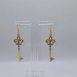 Royal Key Earrings