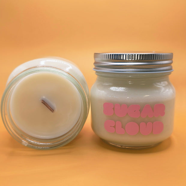 Sugar Cloud Body Oil Candle