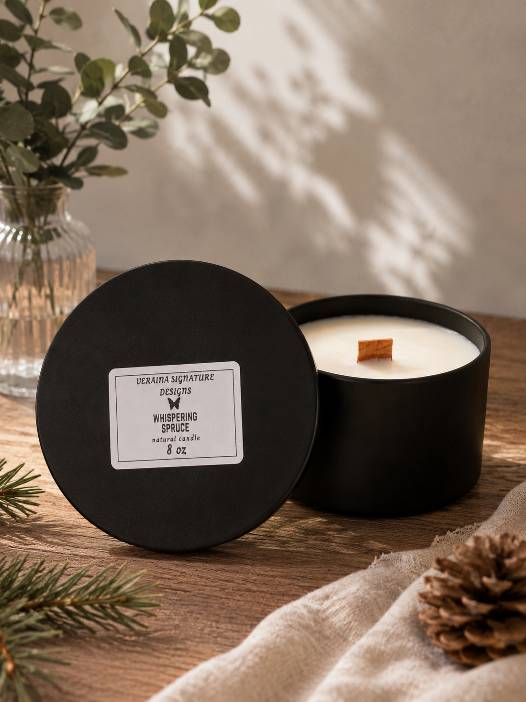 Whispering Spruce Soy Candle