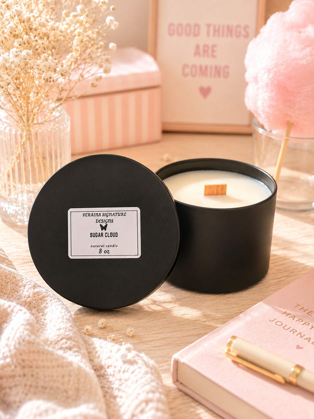 Sugar Cloud Soy Candle
